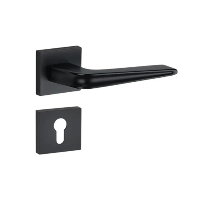 Black Lever Door Handles Interior high quality
